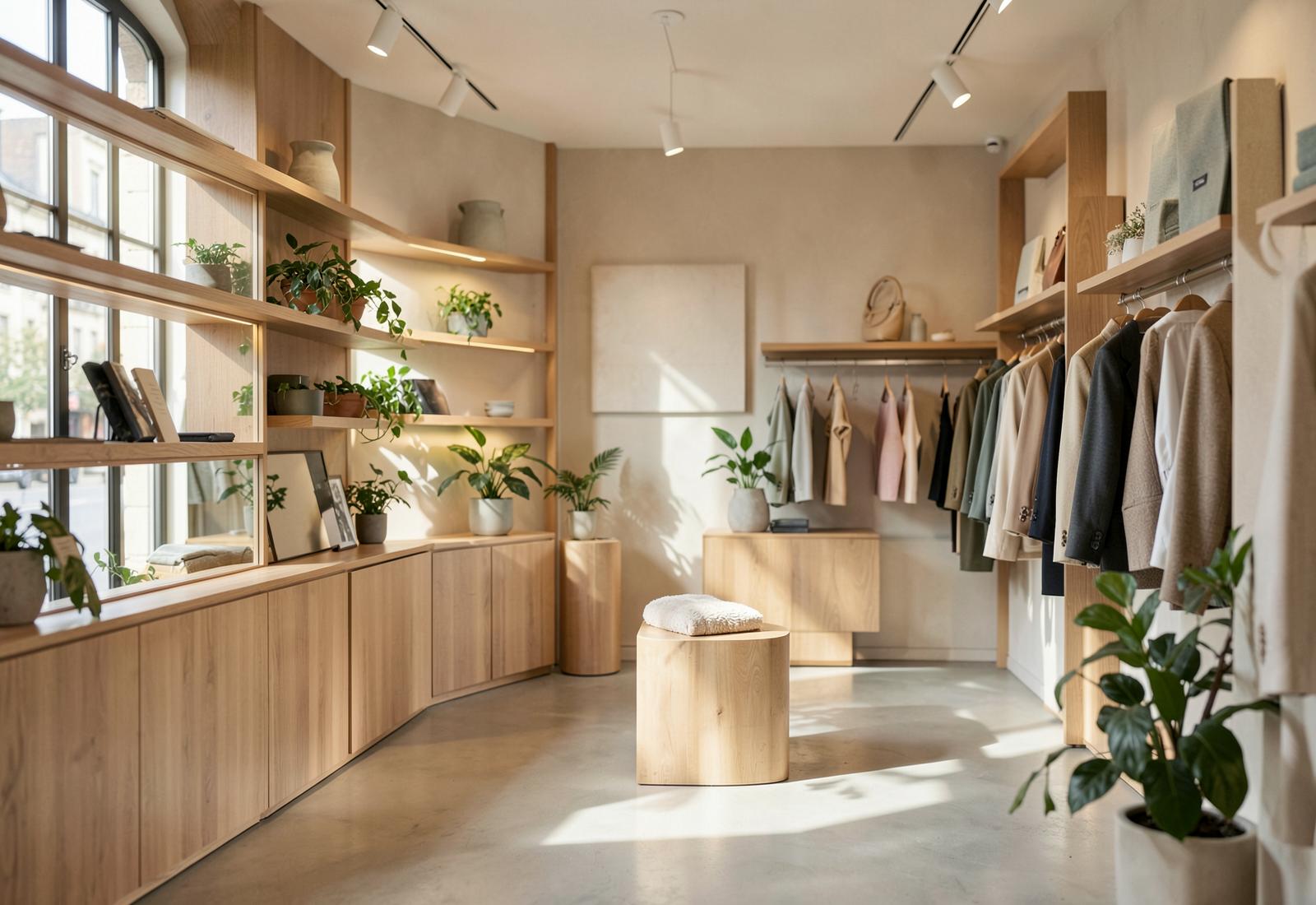 Intérieur lumineux de la boutique ELIE BENICHOU à Strasbourg